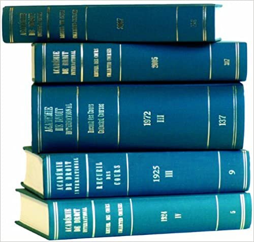 Recueil des Cours:Collected Courses of the Hague Academy of International Law: Essays in English & French v. 13 (Collected Courses of The Hague Academy of International Law - Recueil des cours) indir