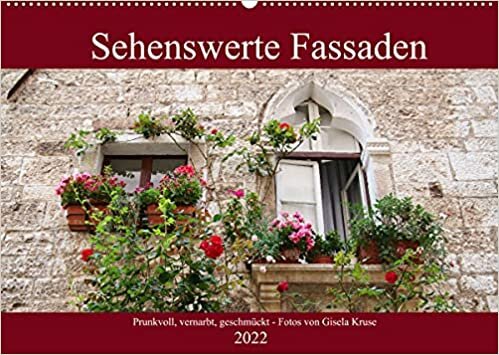 Sehenswerte Fassaden (Wandkalender 2022 DIN A2 quer): Interessante Haus-Außenseiten in Deutschland und Europa (Monatskalender, 14 Seiten ) (CALVENDO Orte)