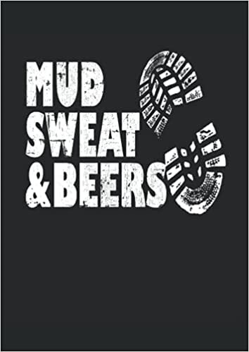 Mud Sweat And Beers Hindernislauf OCR: Notizbuch | Notebook | Punktiert, DIN A4 (21x29.7 cm), 120 Seiten, creme-farbenes Papier, mattes Cover