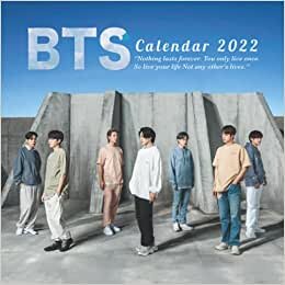 BTS 2022 Calendar: Calendar 2022 18-month from Jul 2021 to Dec 2022 in mini size 7x7