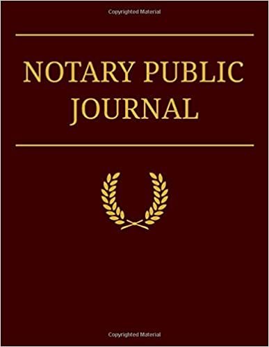 Notary Public Journal: Professional Notary Logbook For Recording Notarial Acts For All States (8.5 x 11; 120 Pages With 240 Entries; Preprinted Sequential Pages And Record Numbers)