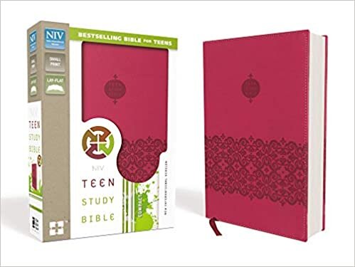NIV, Teen Study Bible, Compact, Leathersoft, Pink indir