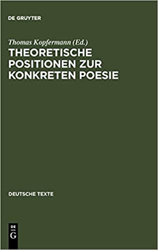 Theoretische Positionen zur Konkreten Poesie (Deutsche Texte) indir