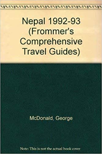 Nepal 1992-93 (Frommer's Comprehensive Travel Guides) indir