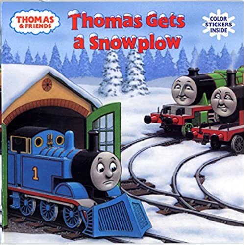 Thomas Gets a Snowplow [With Stickers] (Thomas & Friends (8x8))