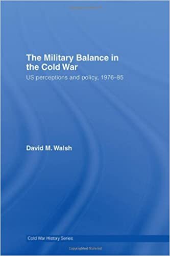 The Military Balance in the Cold War: US Perceptions and Policy, 1976-85 (Cold War History)