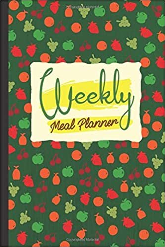 Weekly Meal Planner: 52 Week Food Planner / Diary / Log / Journal / Calendar / Journal Notebook, 2 Full Page Spread for each Week, Breakfast, Lunch, Weekly, Meal Prep And Planning Grocery List