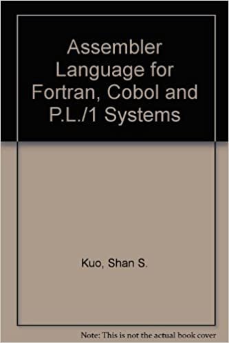 Assembler Language for Fortran, Cobol, and Pl/I Programmers: IBM 370/360