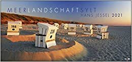 Meerlandschaft Sylt 2021: Panorama-Großformatkalender