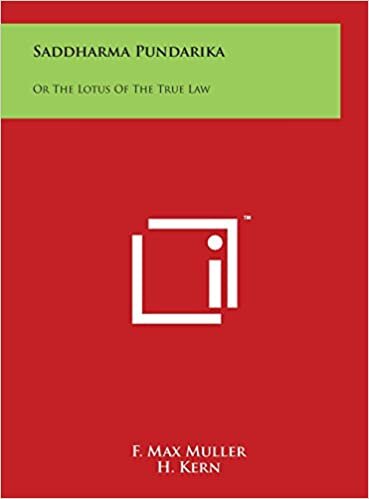 Saddharma Pundarika: Or The Lotus Of The True Law