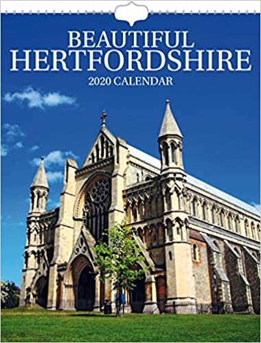 Beautiful Hertfordshire 2020 Wall Calendar - Postal Envelope Included