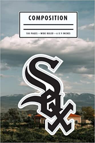 New Year Weekly Timesheet Record Composition : Chicago White Sox Notebook | Christmas, Thankgiving Gift Ideas | Baseball Notebook #22