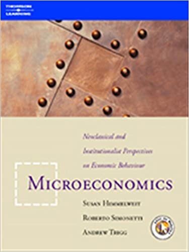 Microeconomics: Neoclassical and Institutional Perspectives on Economic Behaviour
