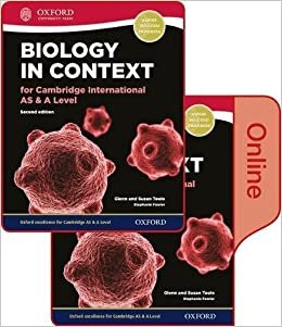 Biology in Context for Cambridge International AS & A Level Print and Online Student Book Pack (Cie a Level)