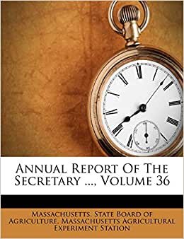 Annual Report Of The Secretary ..., Volume 36