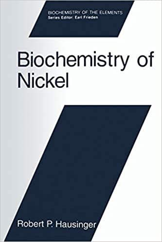 Biochemistry of Nickel (Biochemistry of the Elements)