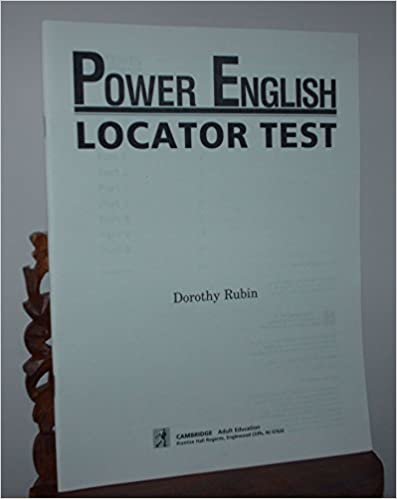 Power English: Locator Test (Cambridge Adult Basic Education S.) indir