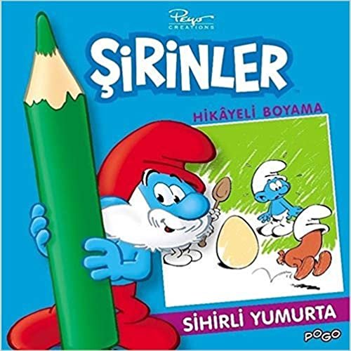 Sihirli Yumurta Hikayeli Boyama - Şirinler indir