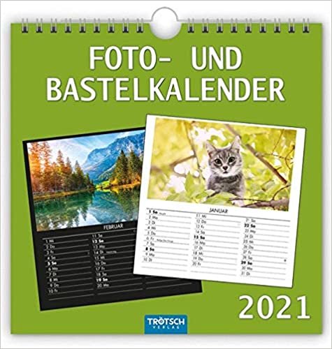 Foto- und Bastelkalender medium 2021 indir