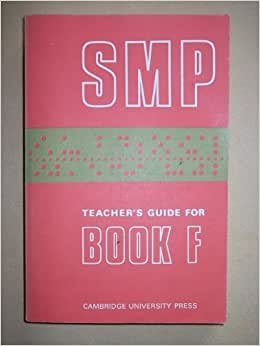 Teacher's Guide for Book F (School Mathematics Project Lettered Books): Tchrs' Bk. F indir