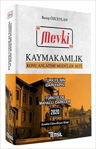 2020 Mevki - Kaymakamlık Konu Anlatımı Modüler Seti: Türkiye'nin İdari Yapısı ve Türkiye'de Mahalli İdareler