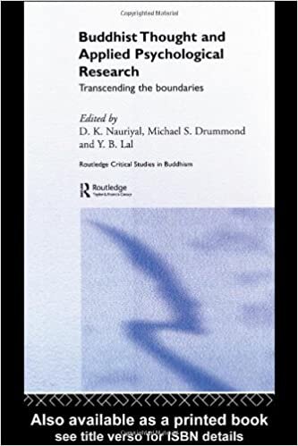 Buddhist Thought and Applied Psychological Research: Transcending the Boundaries (Routledge Critical Studies in Buddhism) indir