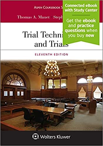 Trial Techniques and Trials (Aspen Coursebook) indir