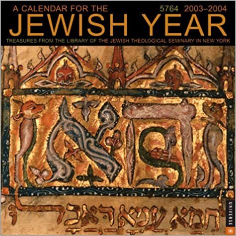 The Jewish Year 2003-2004 Calendar: 5764 indir
