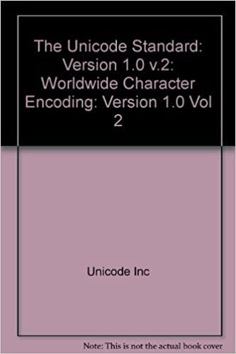 Unicode Standard: Worldwide Character Encoding, Version 1.0: 002
