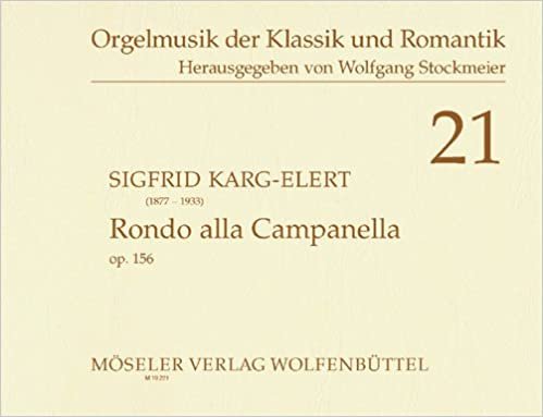 Rondo alla campanella: op. 156. Orgel. indir