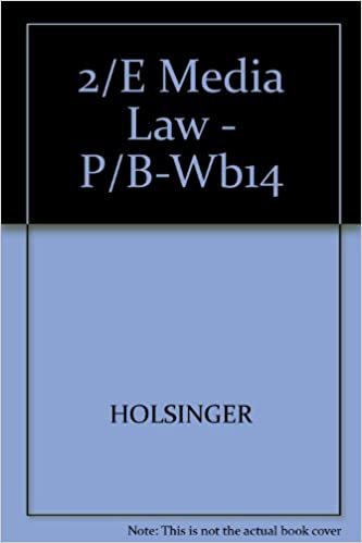2/E Media Law - P/B-Wb14 indir