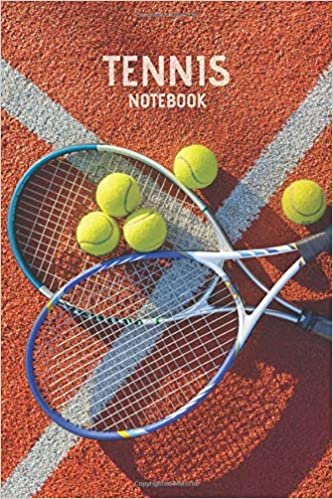 Tennis Notebook: Best Funny College Ruled Tennis Notebook