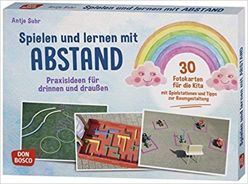 Spielen und lernen mit Abstand – Praxisideen für drinnen und draußen. 30 Fotokarten für die Kita mit Spielstationen und Tipps zur Raumgestaltung ... Ideen für Kindergruppen auf DIN-A5-Karten.) indir