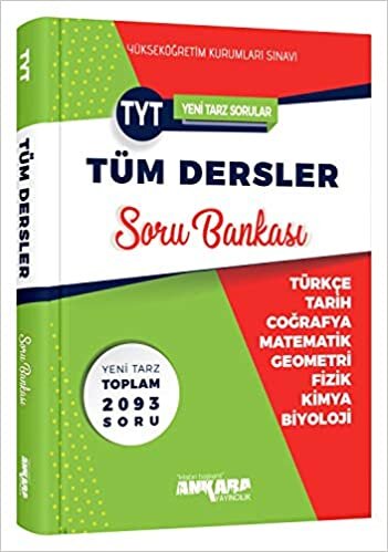 Ankara YKS TYT Tüm Dersler Soru Bankası