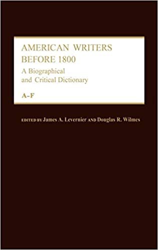Amer. Writer V1: A Biographical and Critical Reference Guide indir