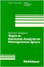 Topics in Harmonic Analysis on Homogeneous Spaces (Progress in Mathematics (13)) indir