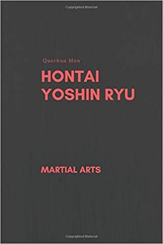 HONTAI YOSHIN RYU: DIARY, JOURNAL