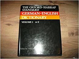 The Oxford-Harrap Standard German-English Dictionary: 001