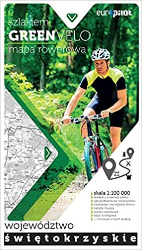 Green Velo mapa rowerowa Województwo swietokrzyskie indir