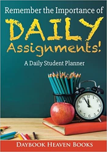 Remember the Importance of Daily Assignments! A Daily Student Planner indir