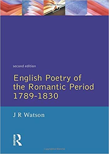 English Poetry of the Romantic Period 1789-1830 (Longman Literature in English Series)