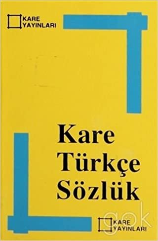 Kare Türkçe Sözlük (Küçük)