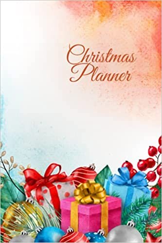 Christmas Planner: A beautiful notebook for planning holiday events and Santa Christmas shopping