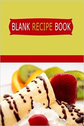 Blank Recipe Book : A Journal To Write Your Own Recipes In: Room For Over 100 Of Your Best Recipes (Blank Journals)