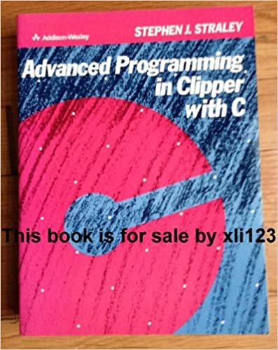 Advanced Programming in Clipper With C indir