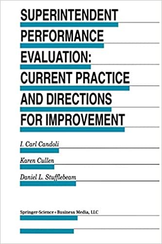 Superintendent Performance Evaluation: Current Practice and Directions for Improvement (Evaluation in Education and Human Services)