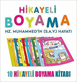 Hikayeli Boyama Hz. Muhammed'in (S.A.V.) Hayatı 10 Kitap