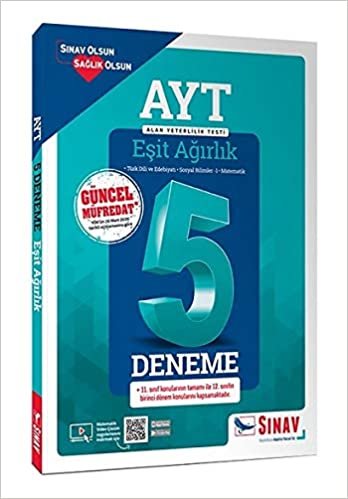 Sınav AYT Eşit Ağırlık Çözümlü 5 Deneme