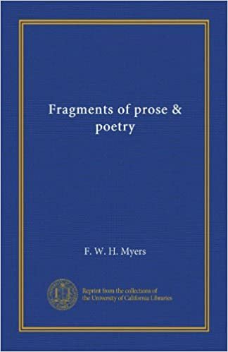 Fragments of prose & poetry