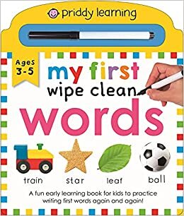 My First Wipe Clean: Words [Board book]